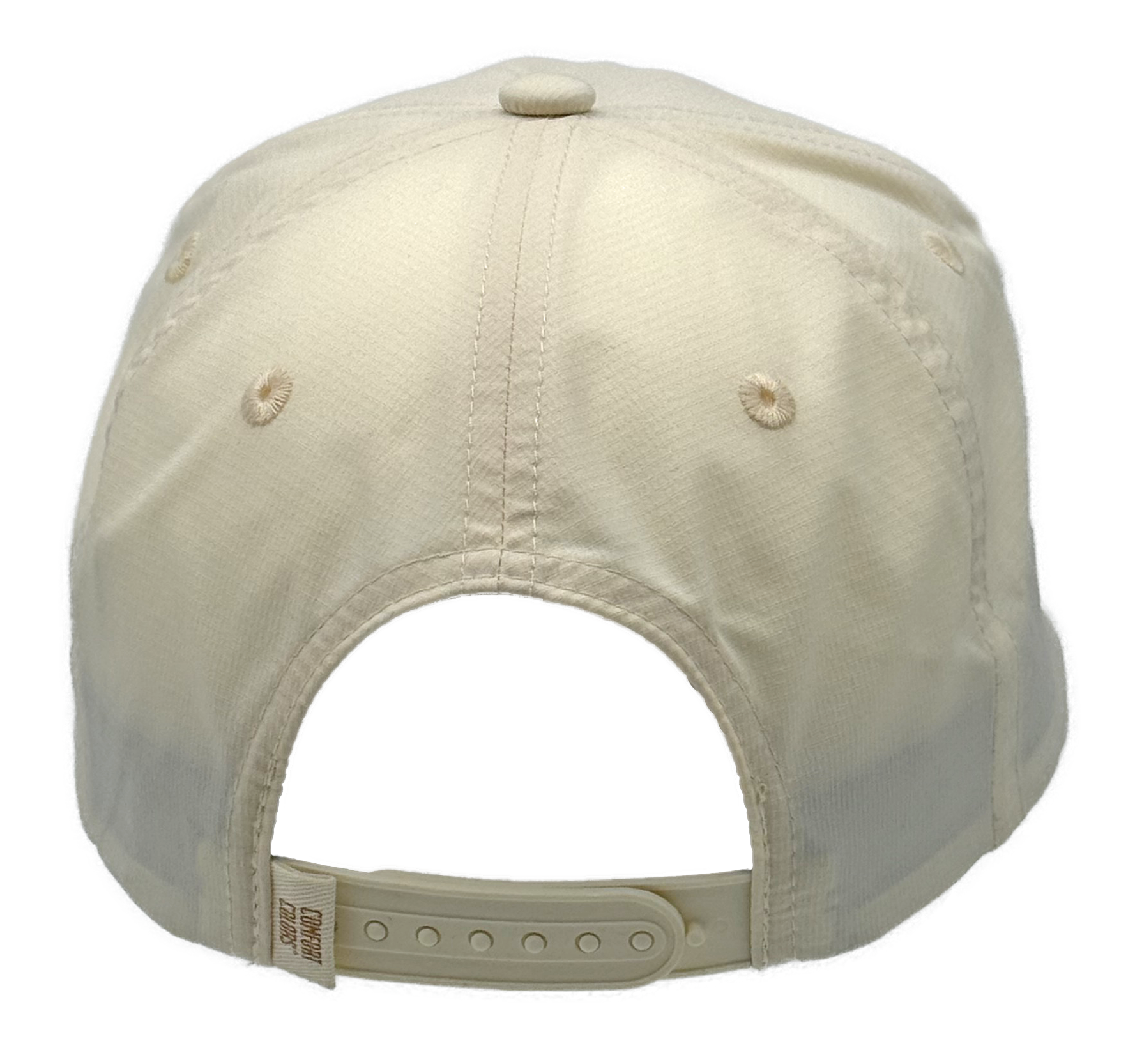 Who’s Your Caddie embroidered rope hat angled view