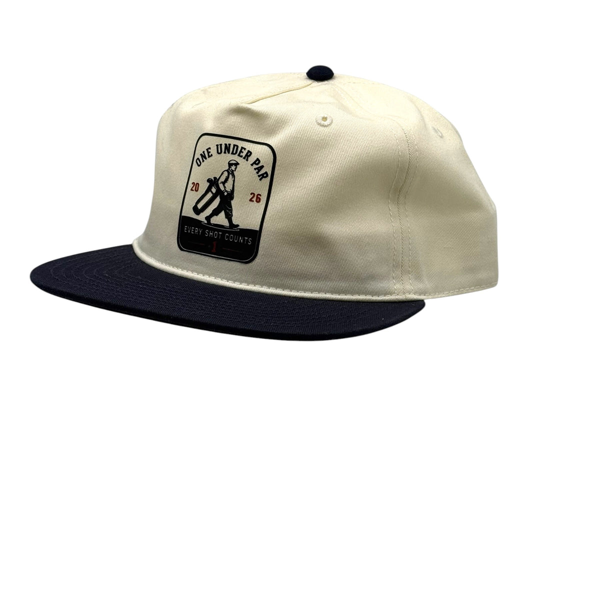 Every Shot Counts vintage golf hat rear view