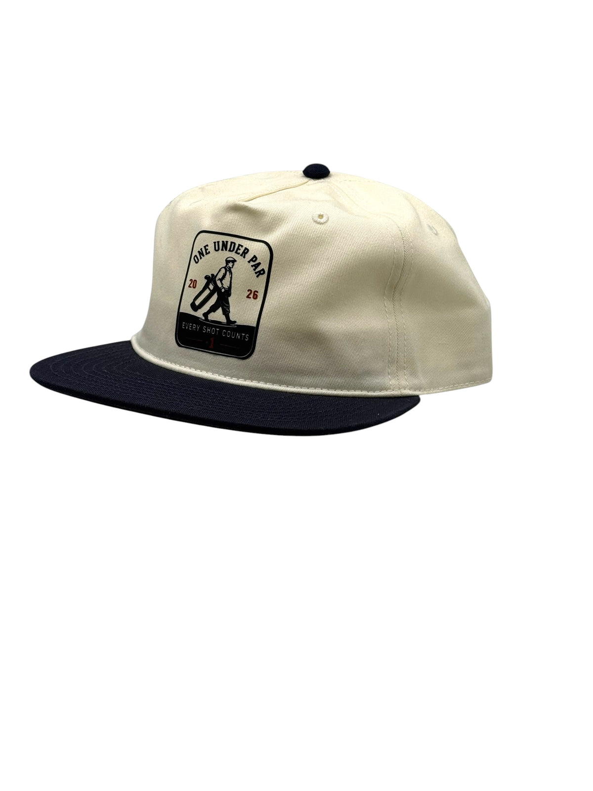 Every Shot Counts vintage golf hat rear view