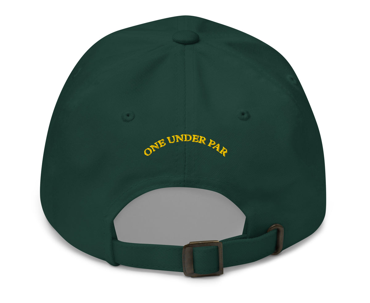 Golf Is My Favorite Sport spruce hat, rear view