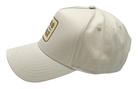 Sub Par ecru golf hat side angle