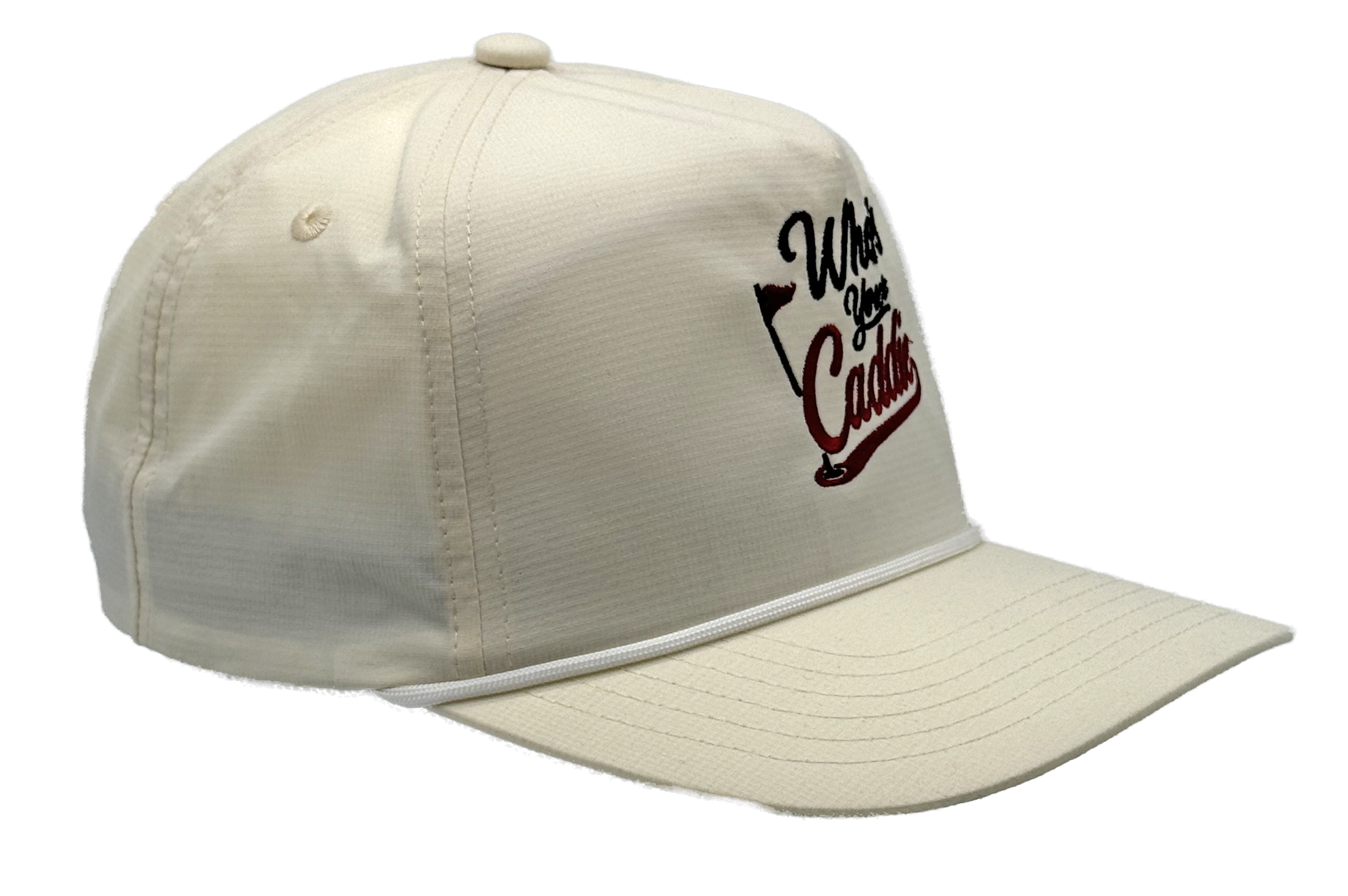 Who’s Your Caddie golf hat alternate view