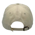Coastal Golf ivory washed hat side view