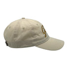 Coastal Golf ivory washed dad hat alternate angle