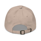 Golf Cactus stone dad hat, rear view