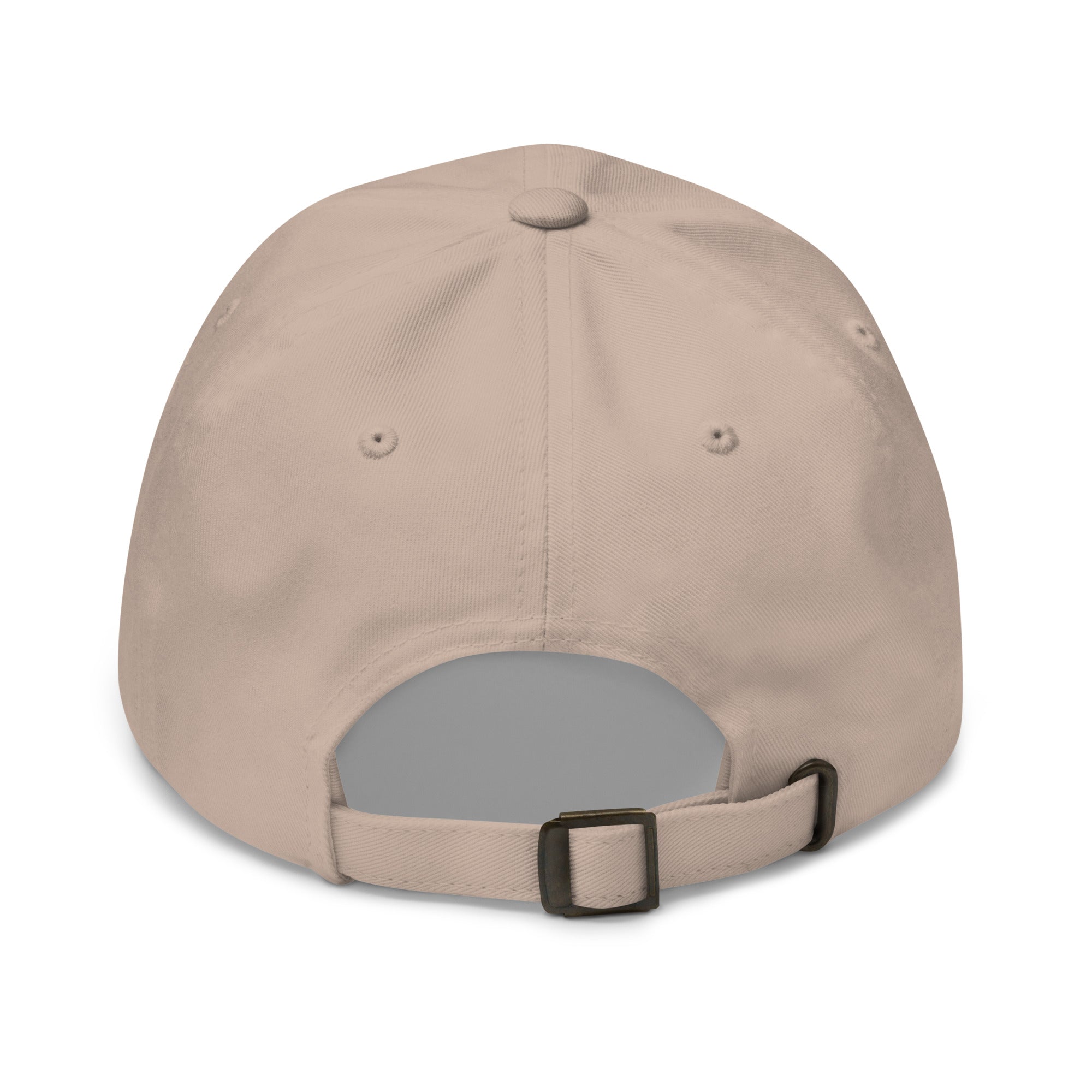 Golf Cactus stone dad hat, rear view