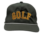 Classic Golf moss performance rope hat front view